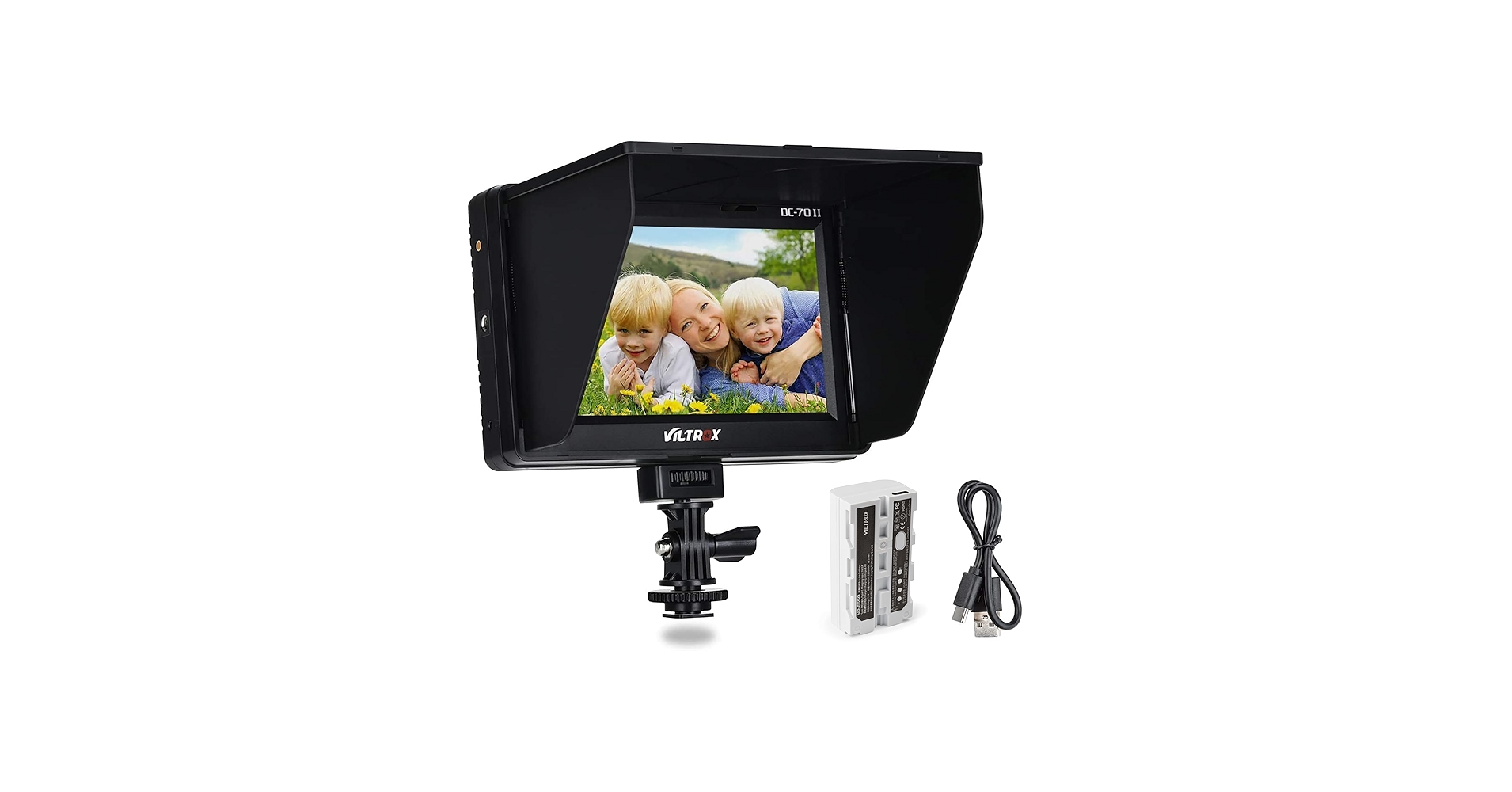 Amazon.com : 7 inch 4K HDMI Field Monitor Kit, VILTROX DC-70 II on