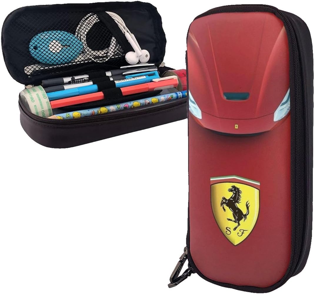 Amazon.co.jp: フェラーリ (1) 筆入れ ペンケース レザーペンケース