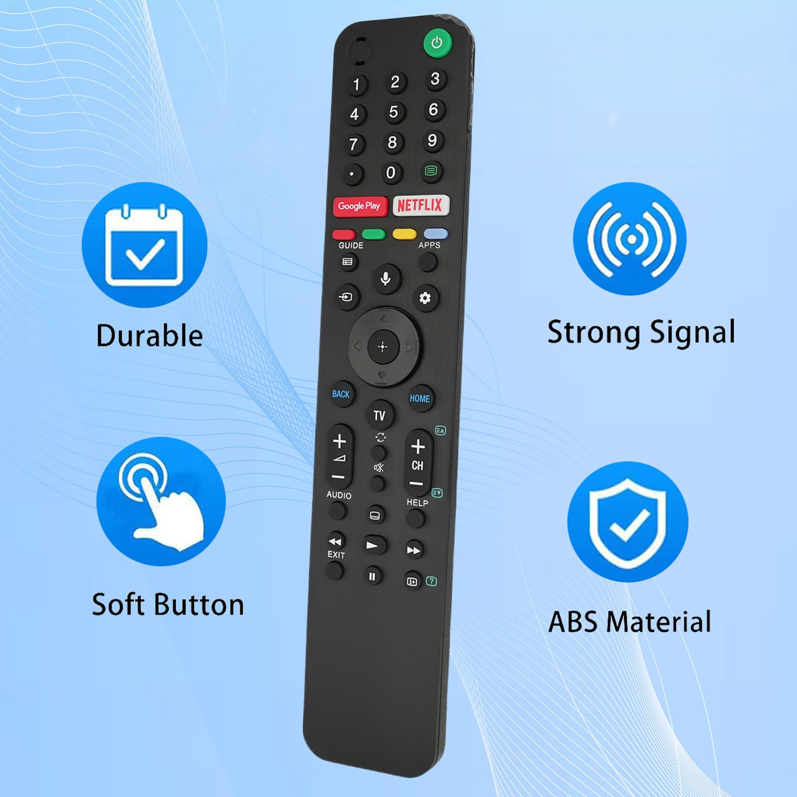 Amazon.com: Replacement Remote Controller Compatible for Sony TV