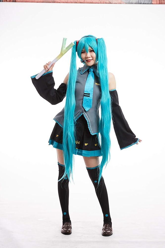 Amazon.co.jp: MG GEGENTANA 初音 ミク コスプレ 衣装 セット (S) : ホビー