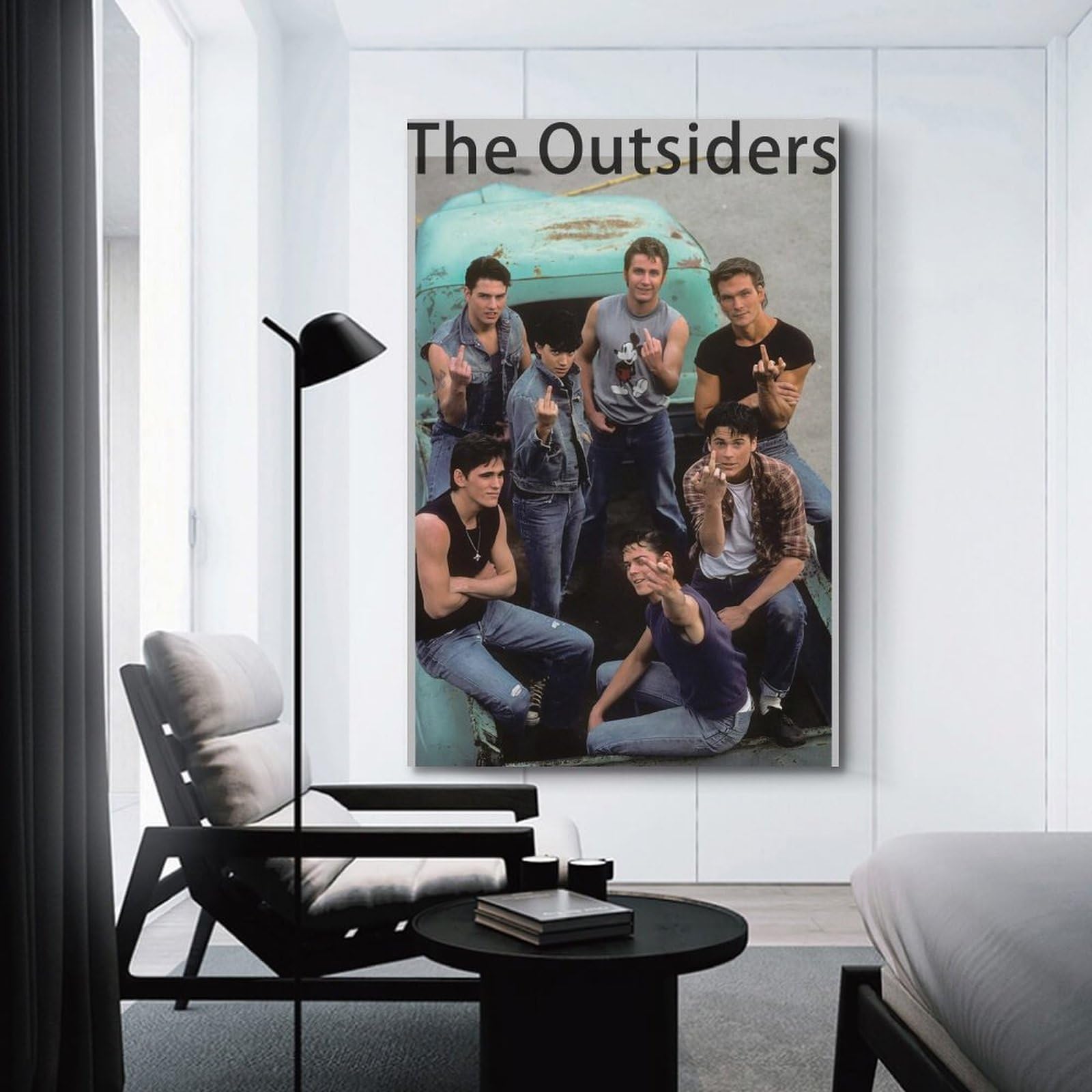 Amazon.com: The Outsiders Poster Vintage Movie Posters Canvas Art