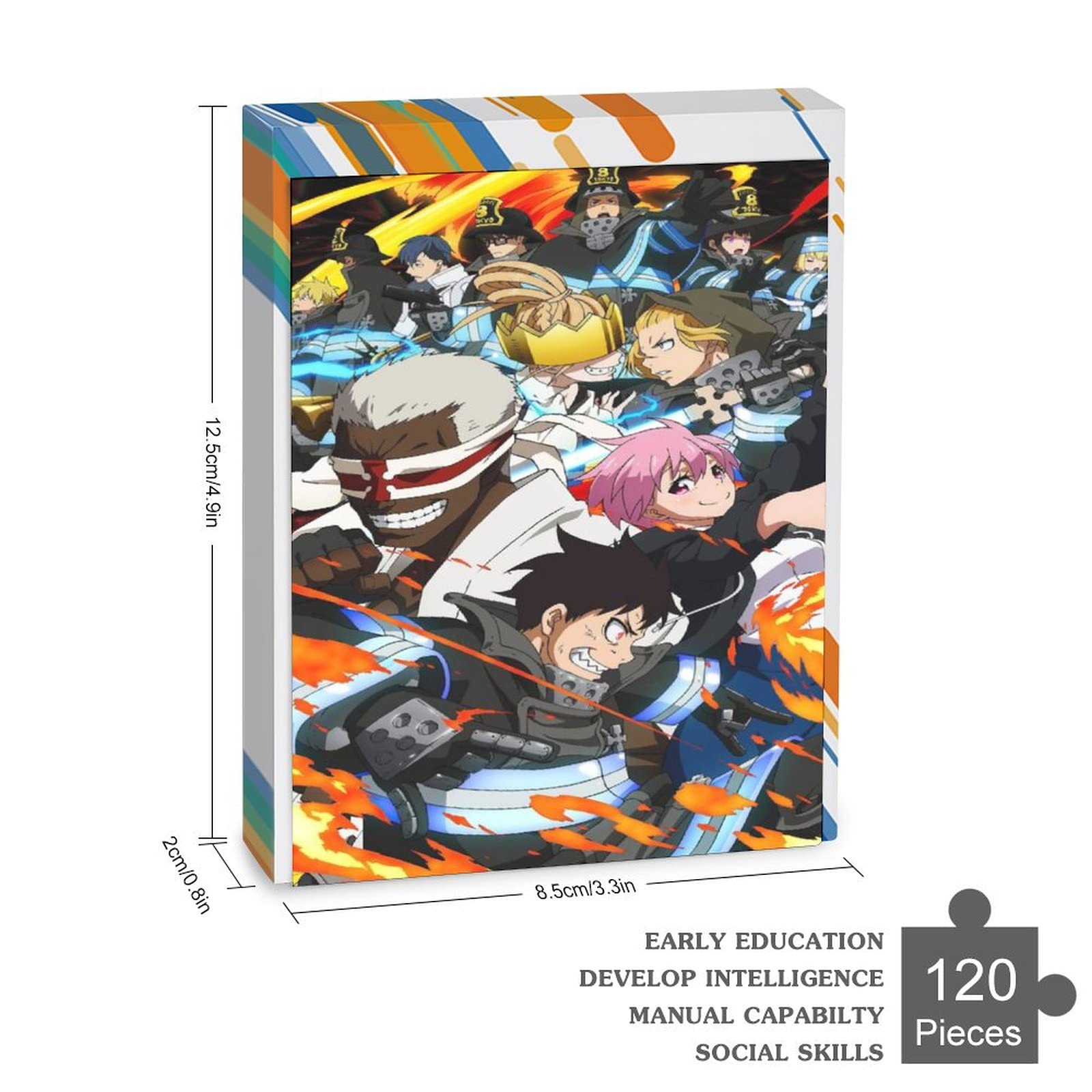 Amazon.co.jp: for 炎炎ノ消防隊 パズル ジグソーパズル 1000ピース