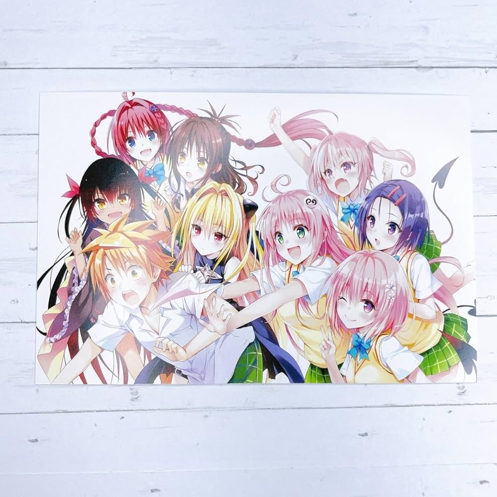 Amazon | To LOVEる とらぶる 15周年記念原画展 ポストカード リト