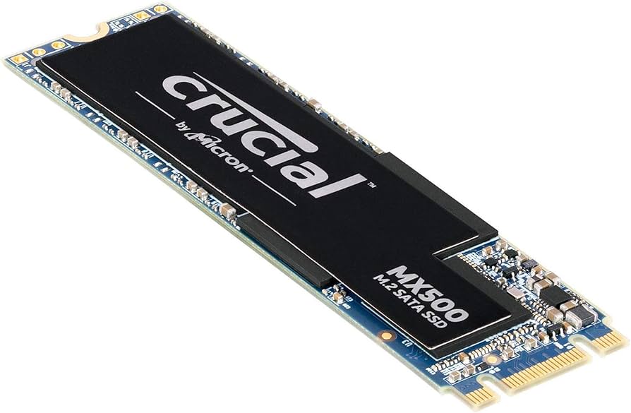 Crucial MX500 1TB M.2 SATA 6Gb SSD CT1000MX500SSD4 Pacote com 32