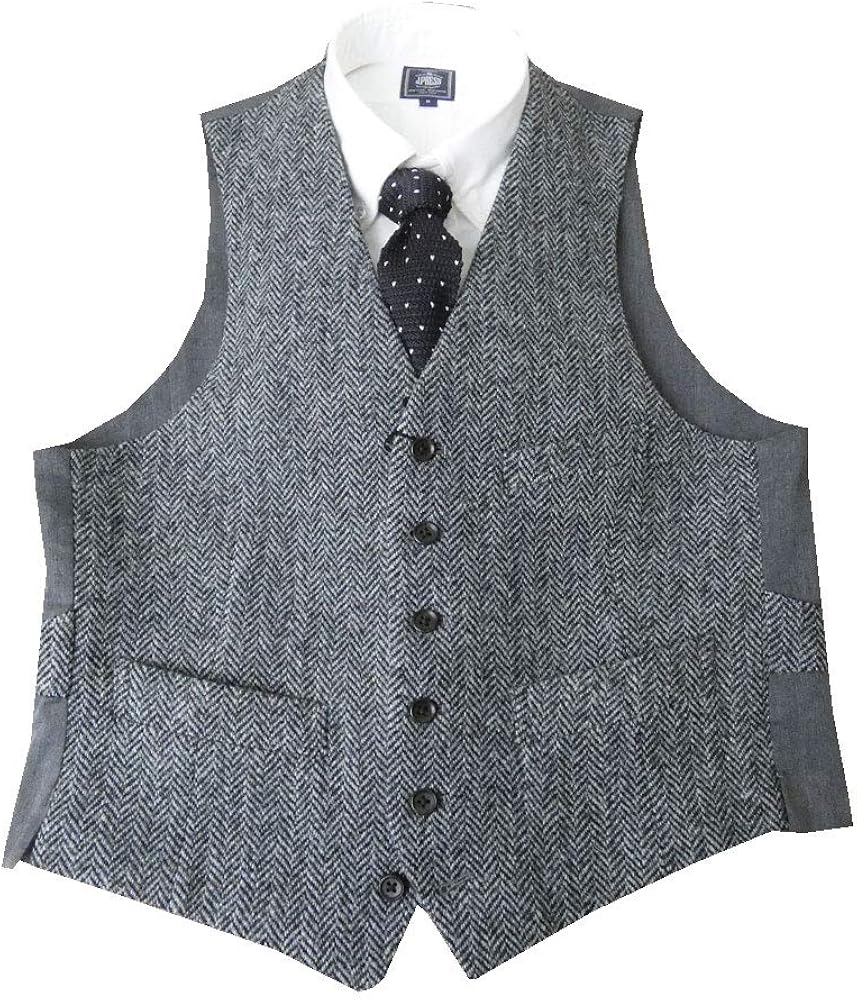 Amazon | [オックスフォード クラシック] ハリスツイードベスト 秋冬