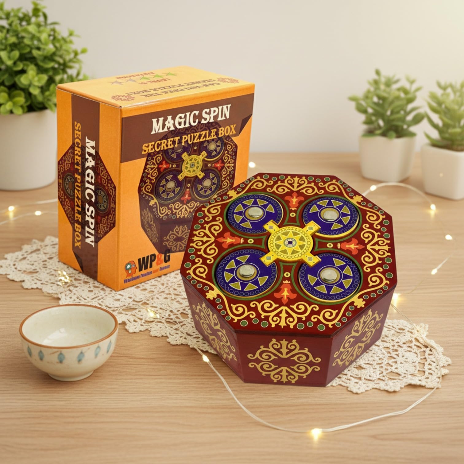 Amazon.com: Magic Spin Secret Puzzle Box- Money and Gift Card