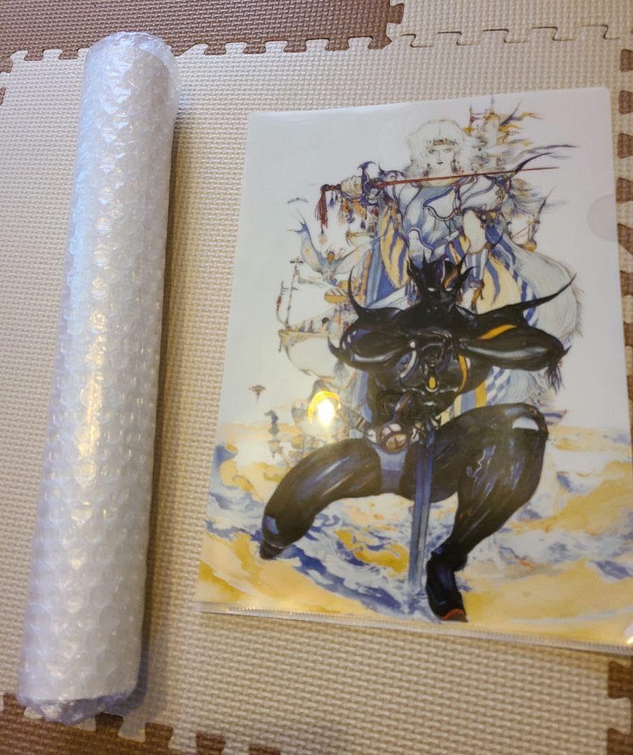 天野 喜考 漆 版画セミオーダー WATER WARRIOR FF10 天野喜孝「漆 セミ