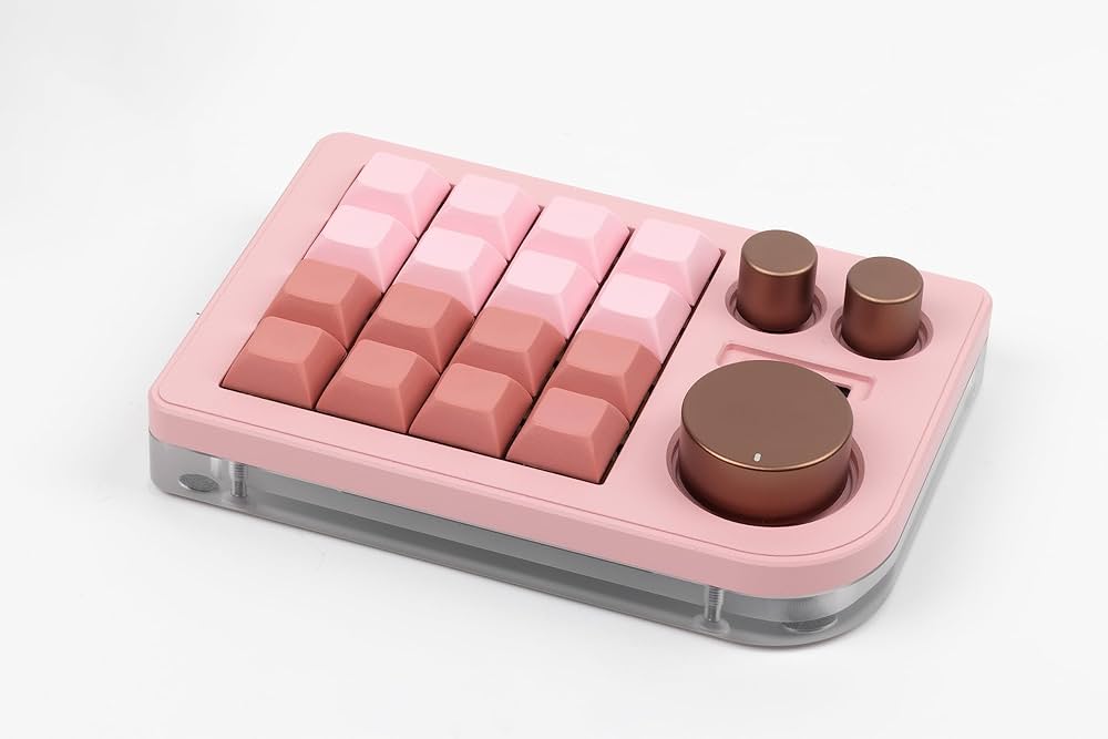 Amazon | KEEBMONKEY メガロドン トリプルノブ マクロパッド