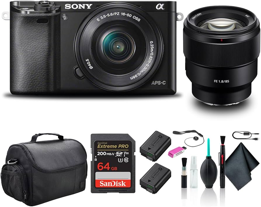 Amazon.com : Sony Alpha a6000 Mirrorless Camera with 16-50mm and