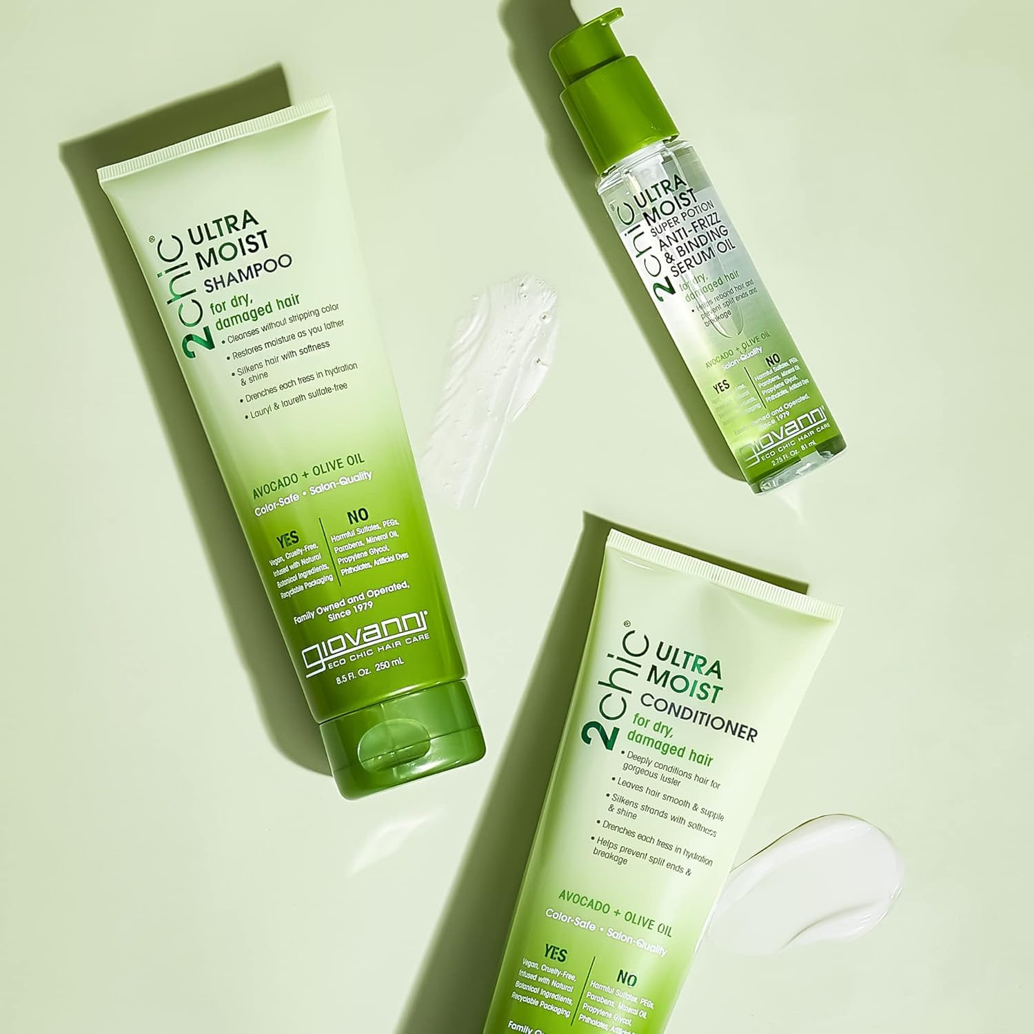 Amazon.com : GIOVANNI 2chic Ultra-Moist Shampoo - Avocado & Olive