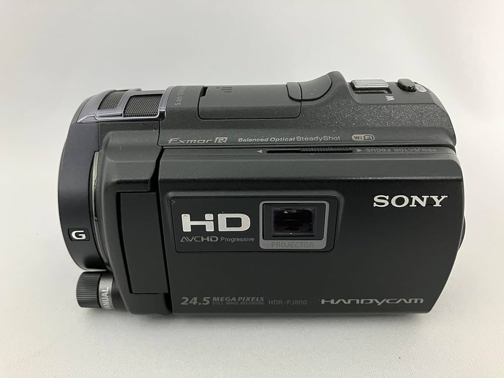 Amazon.co.jp: SONY ビデオカメラ Handycam PJ800 内蔵メモリ64GB
