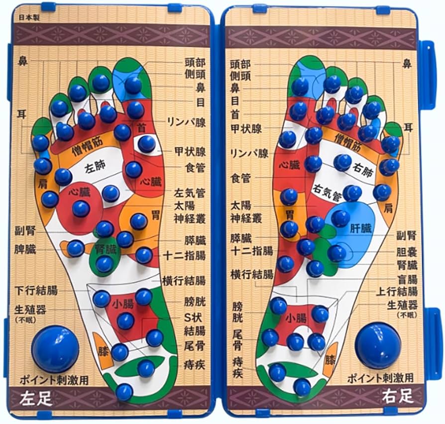 Amazon | 【柔道整復師が推薦】足つぼマット2 yori-ken®︎/日本製v足