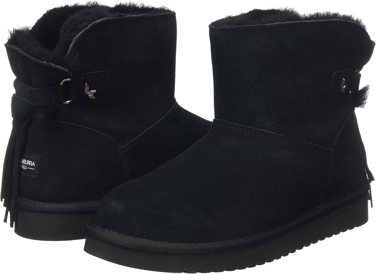 Amazon.com | Koolaburra by UGG Women's Jaelyn Mini Boot, black, 06