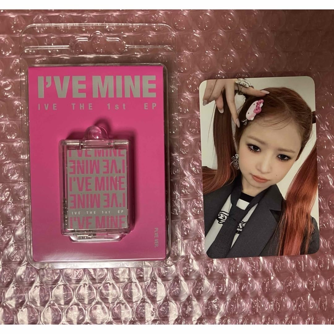 Amazon.co.jp: IVE レイ トレカ I'VE MINE PLVE ver. ケース付きセット