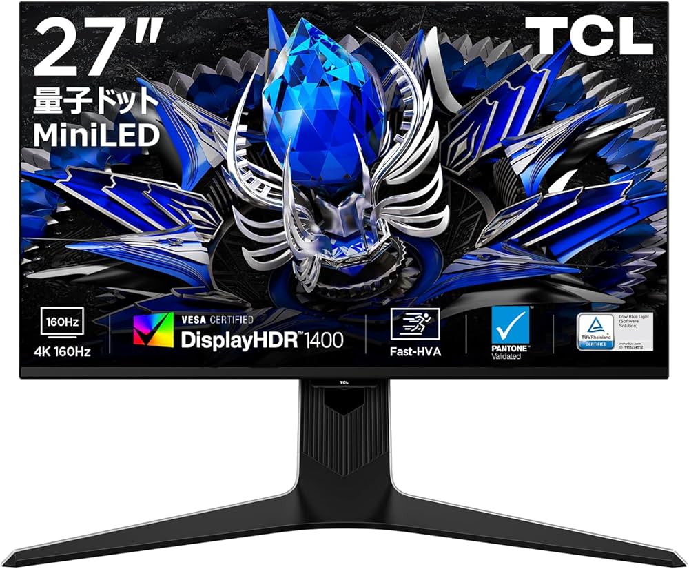 Amazon.co.jp: TCL 量子ドットMini LED モニター 27インチ 27R83U 4K