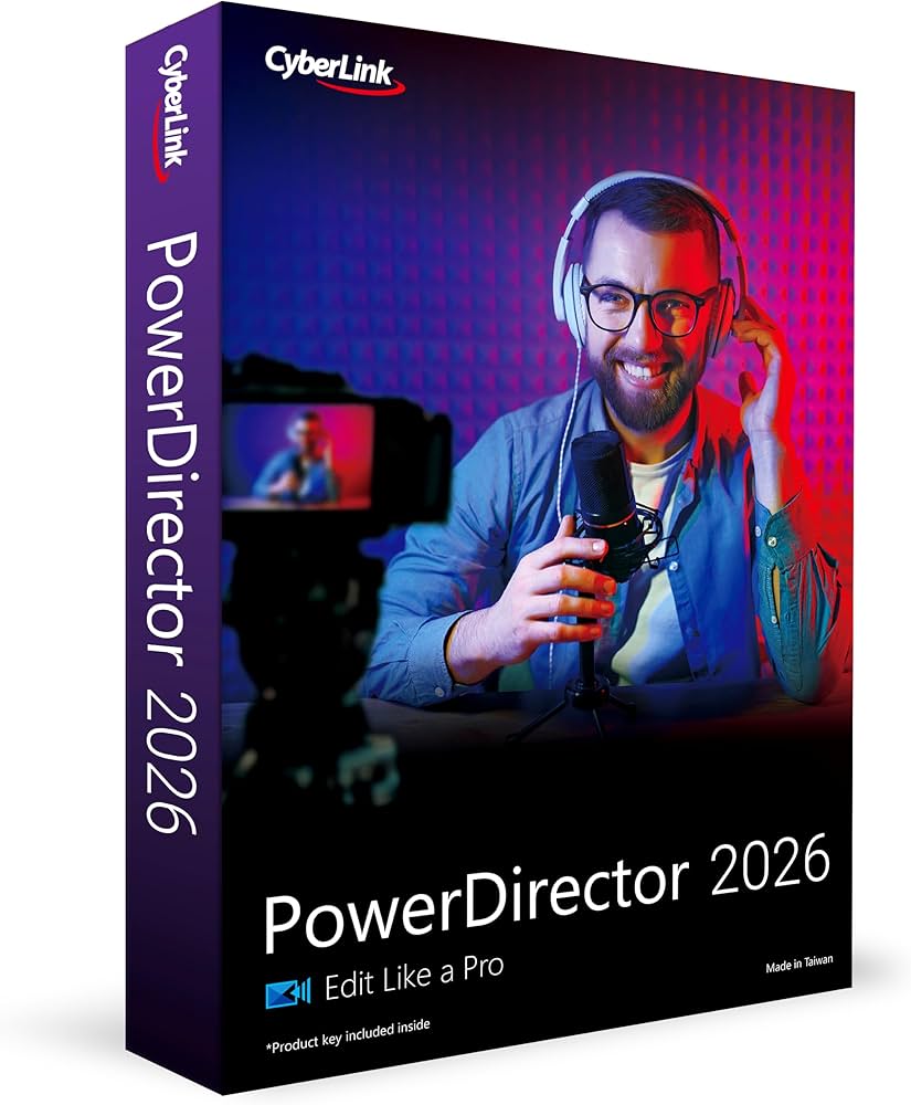 Amazon.com: CyberLink PowerDirector 2026 | Easily Create Videos