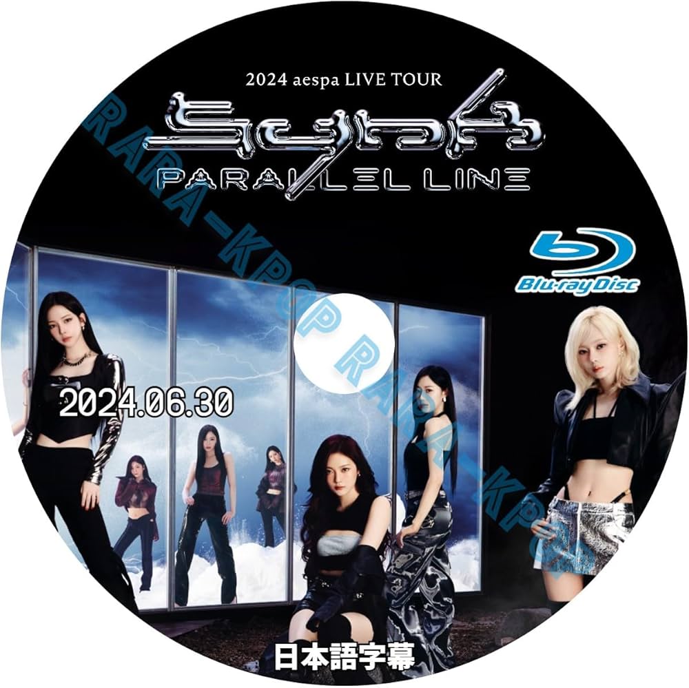 Amazon | aespa DVD 2024 LIVE TOUR SYNK PARALLEL LINE 最新 2024.06
