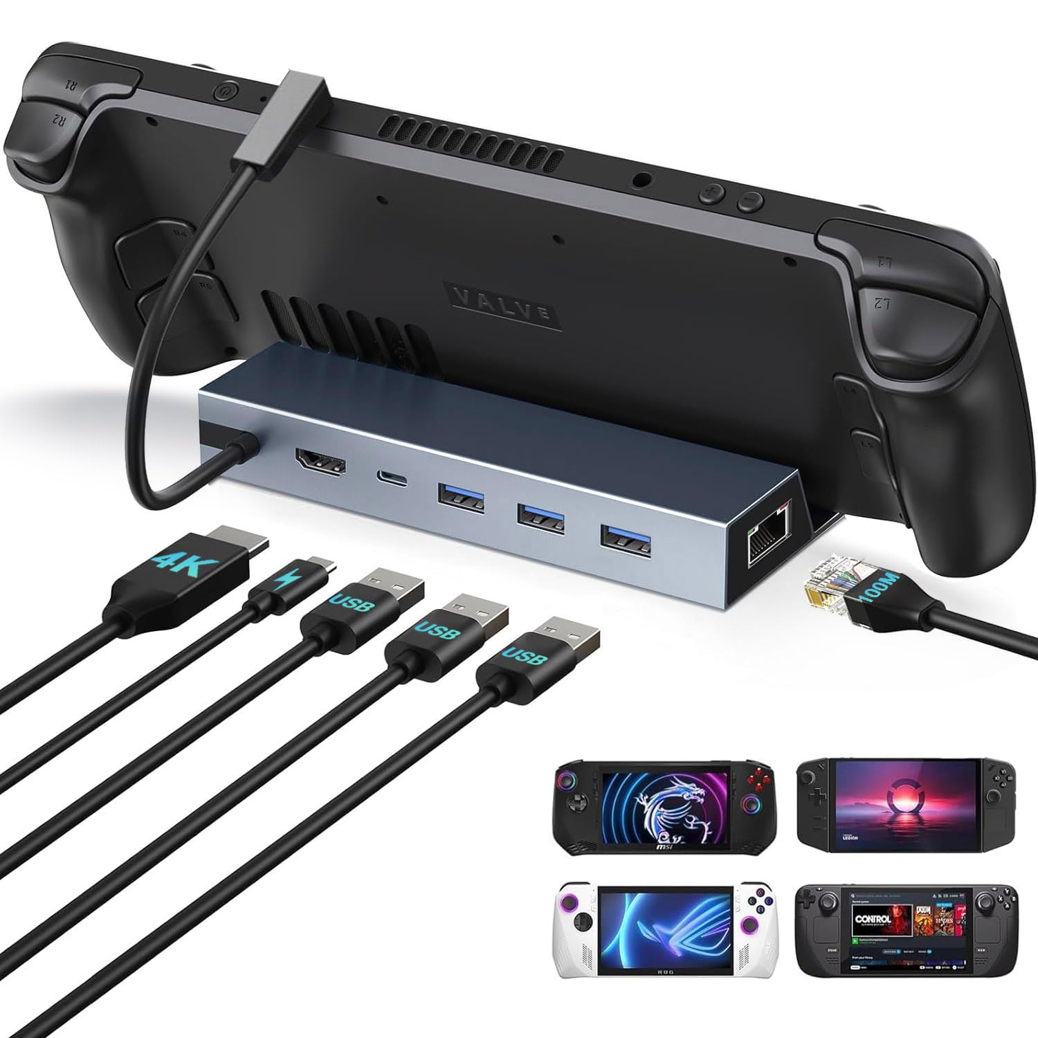 Amazon.com: Steam Deck Dock, Docking Station for Steam Deck/ROG