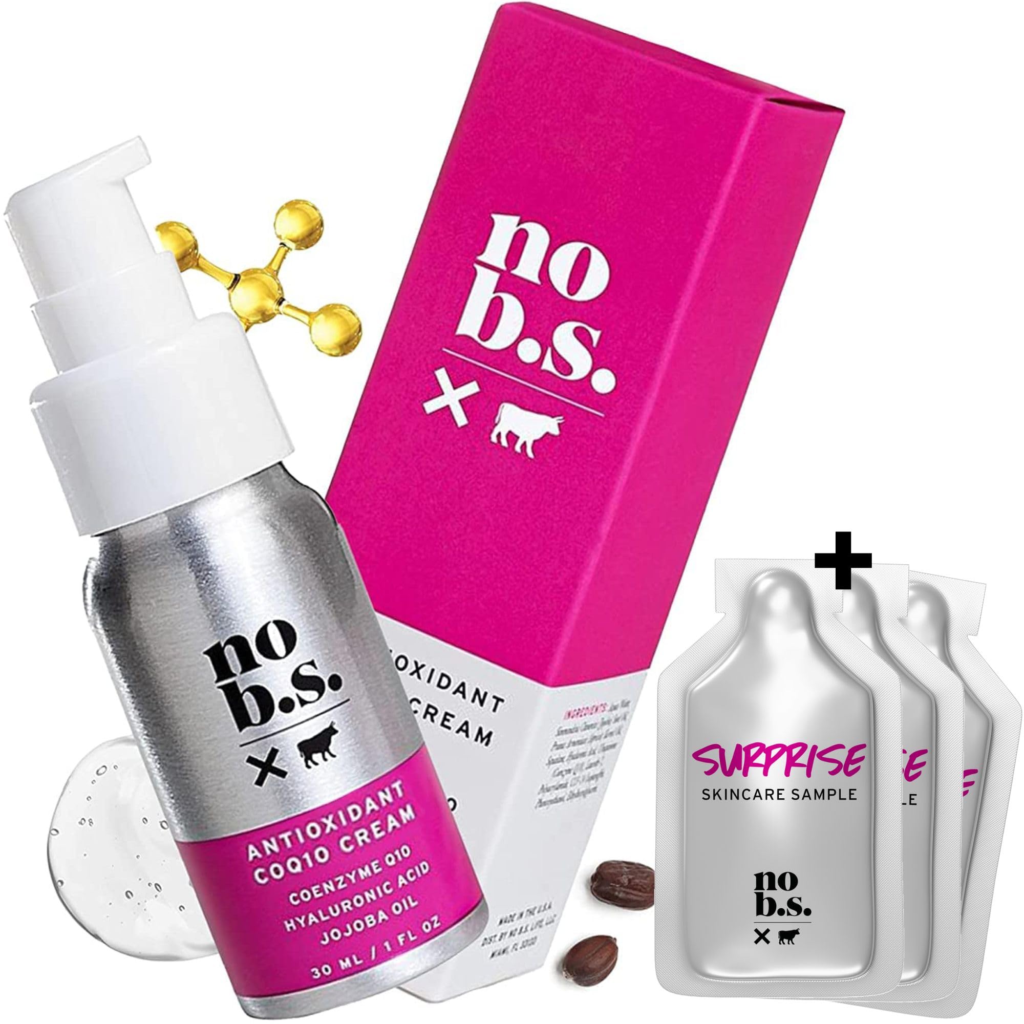 Amazon.com: No Bad Stuff - Antioxidant COQ10 Cream, Daily Face