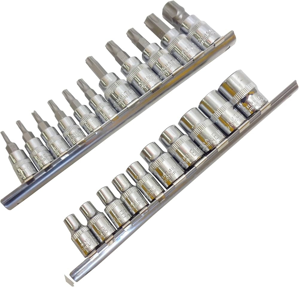 Amazon | いじり止め付きトルクスビットソケット & E型トルクス