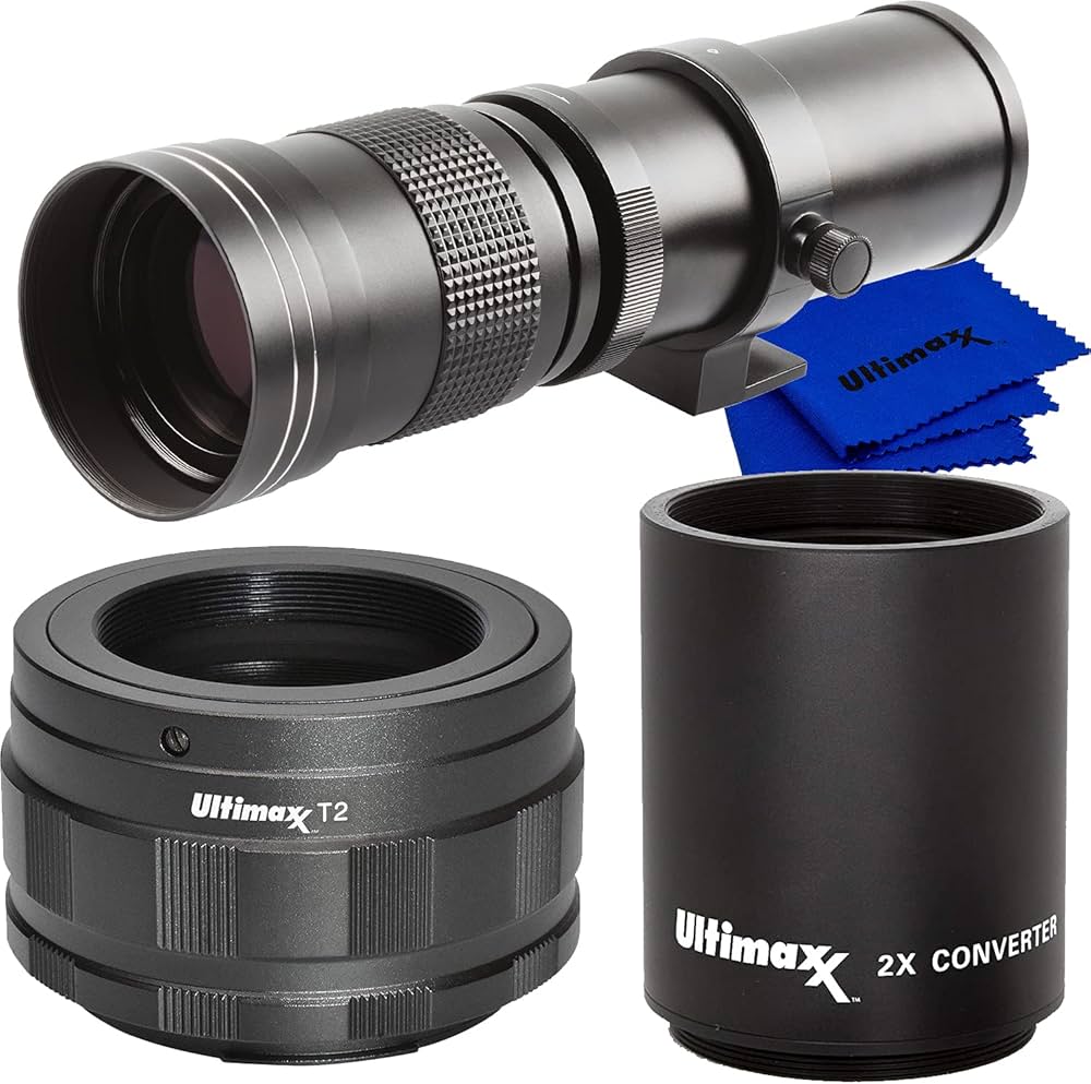 Amazon.co.jp: Ultimaxx 420-800mm f/8.3-16 スーパーHD望遠ズーム