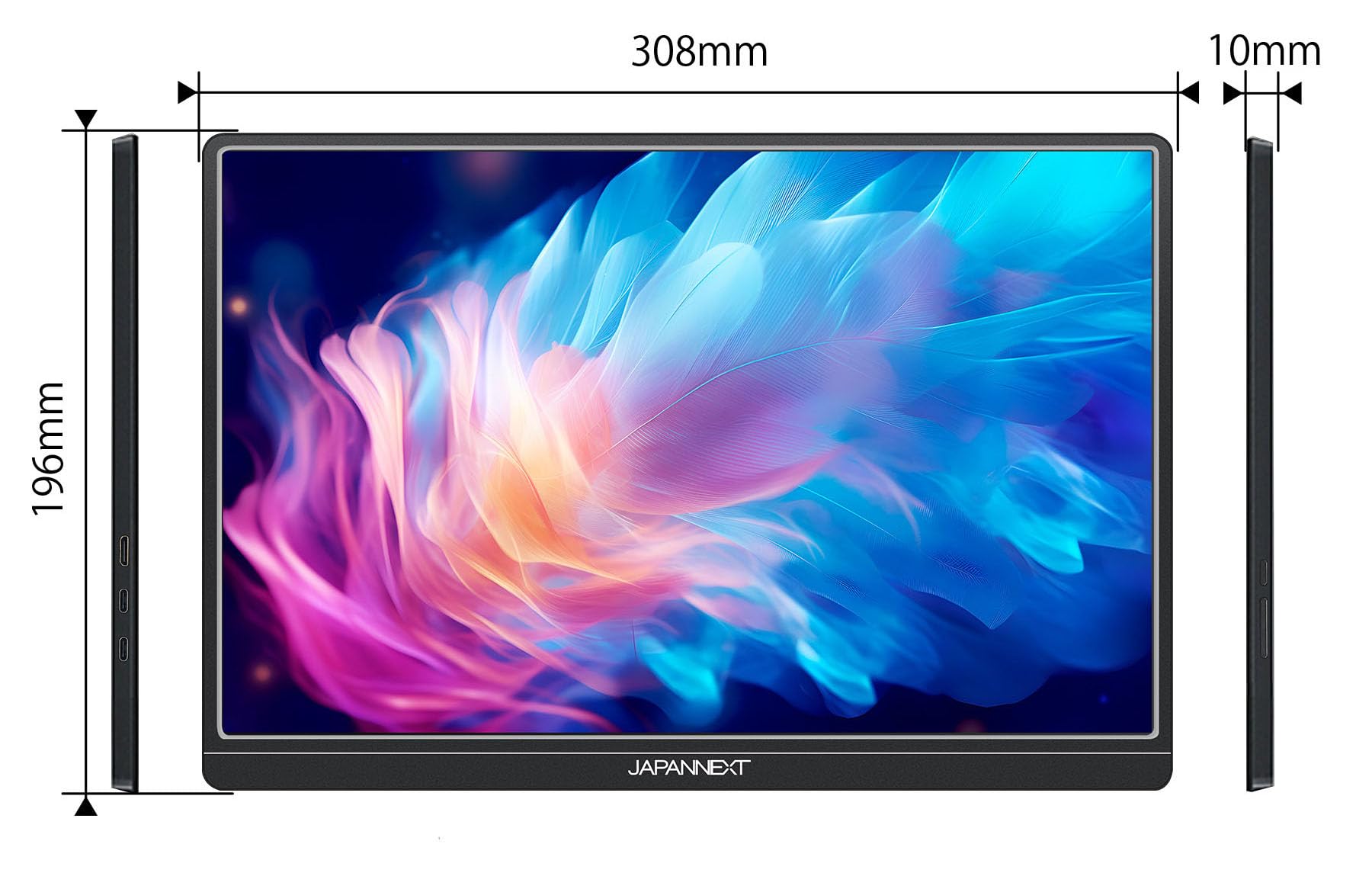 Amazon.co.jp: JAPANNEXT 13.3インチ モバイルモニター IPS パネル