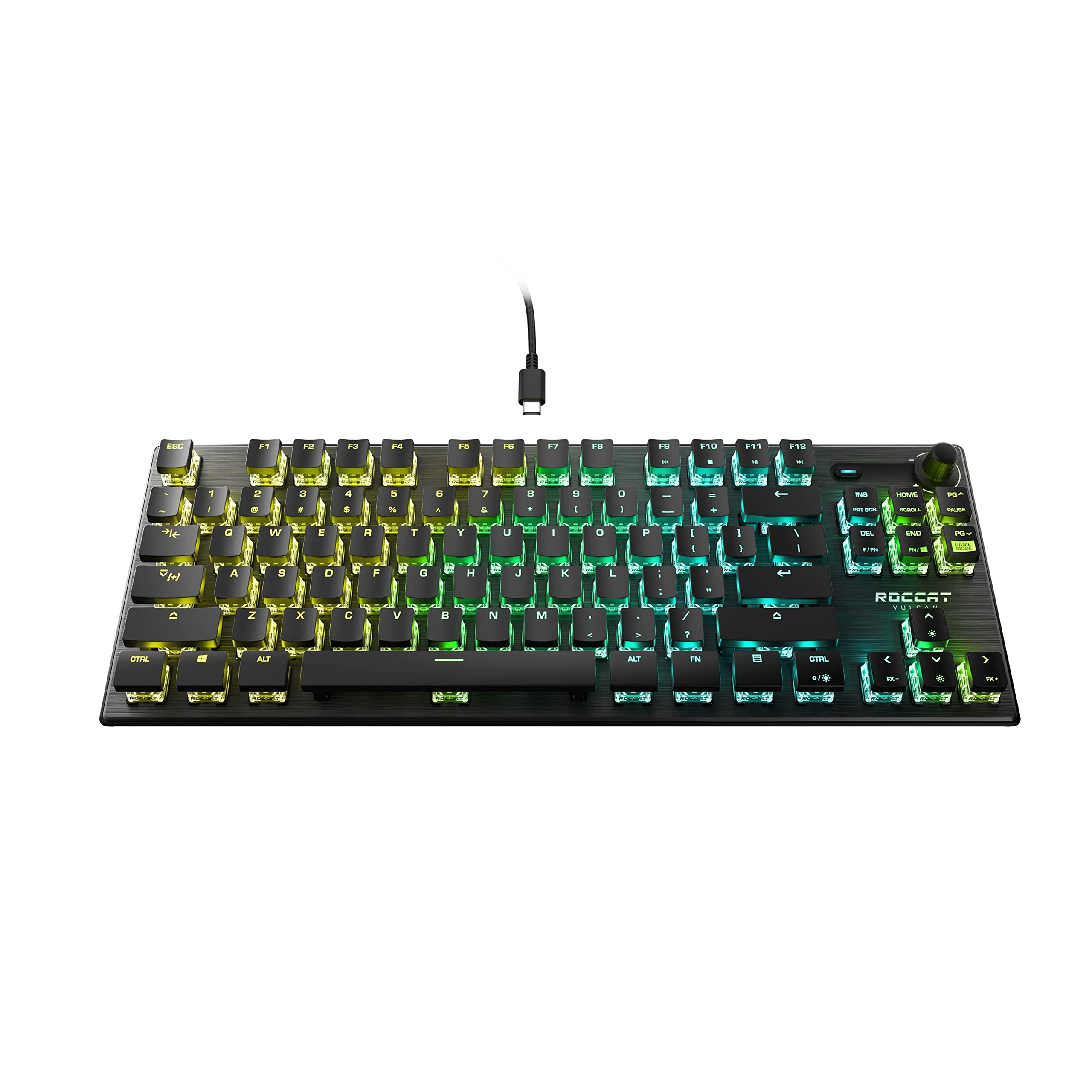 Amazon.co.jp: ROCCAT Vulcan TKL Pro コンパクト光学 RGB USB