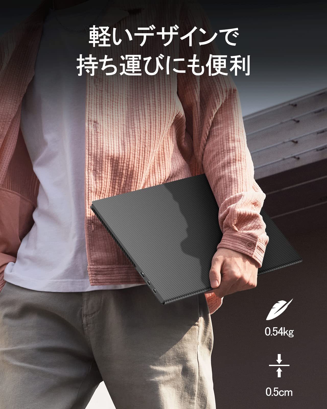 Amazon.co.jp: CNBANAN モバイルモニター 16インチ 2.5K解像度