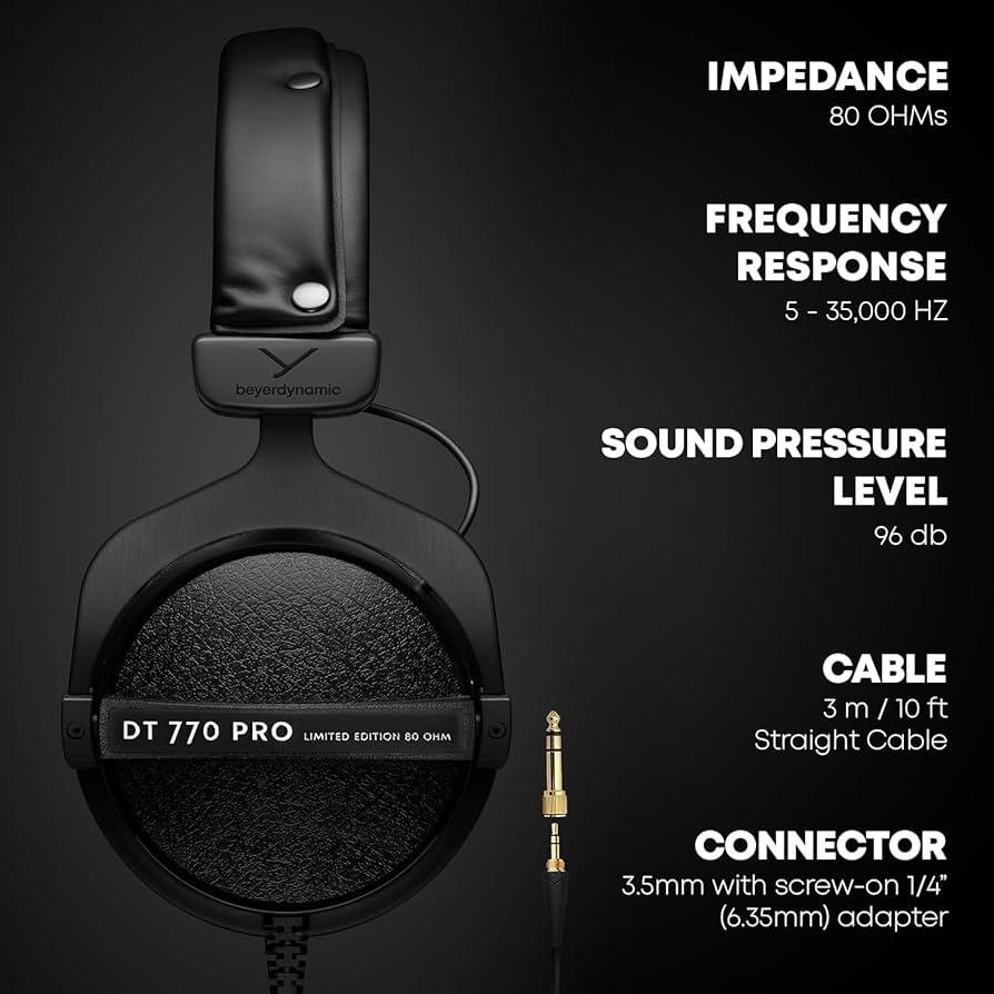 Amazon.com: beyerdynamic DT 770 Pro Limited Edition Professional