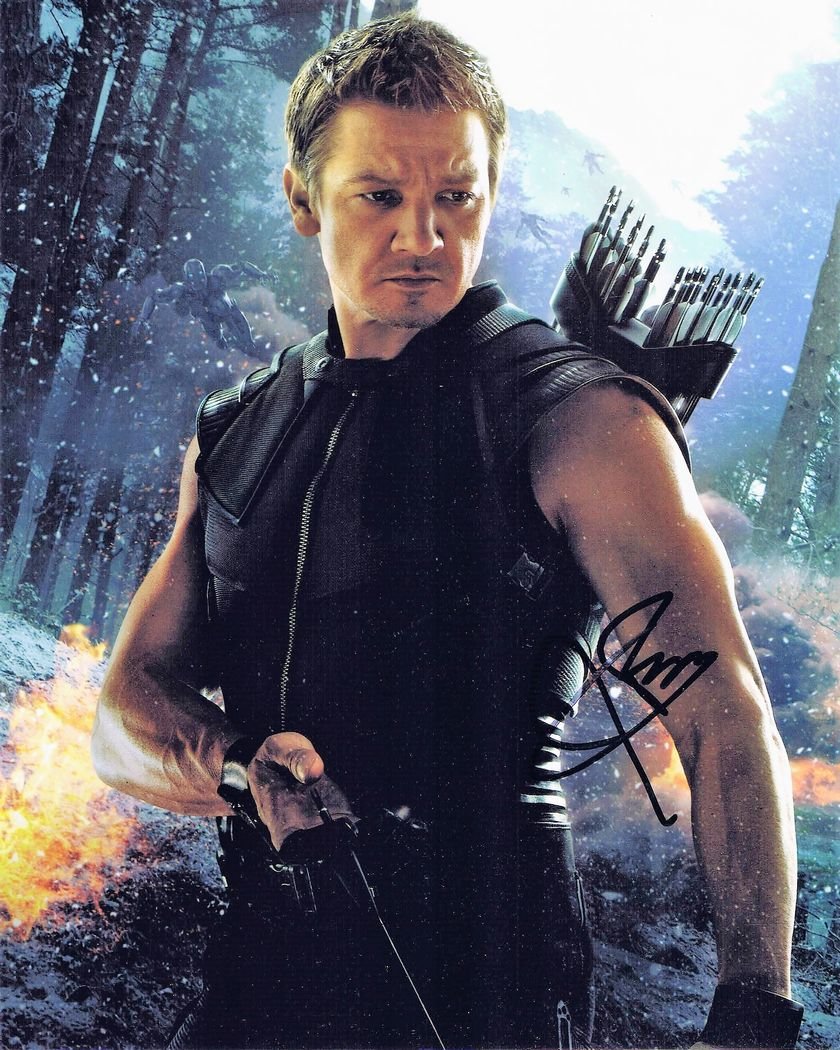 Amazon.co.jp: ◇直筆サイン ◇ジェレミー レナー ◇Jeremy Renner