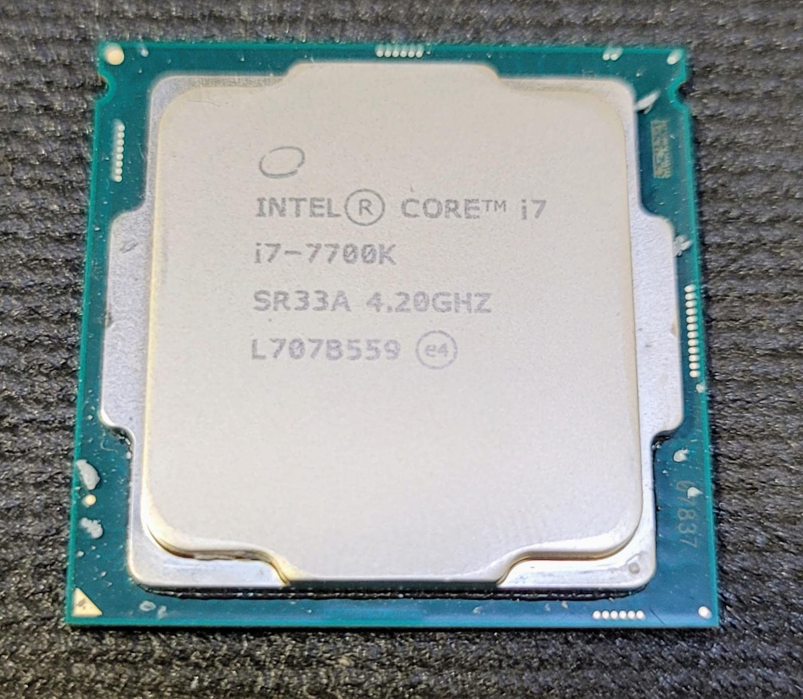 Amazon.com: Intel Core I7-7700K I7 7700K 4.2 GHz Quad-Core Eight