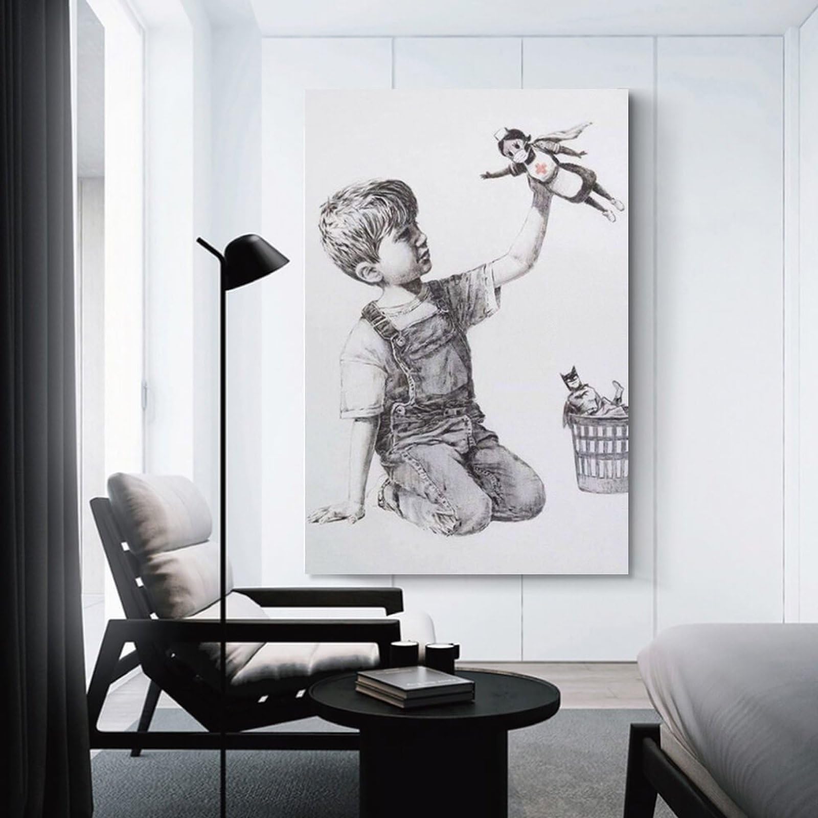 Amazon.co.jp: Banksyバンクシー 《ゲーム・チェンジャー》ポスター