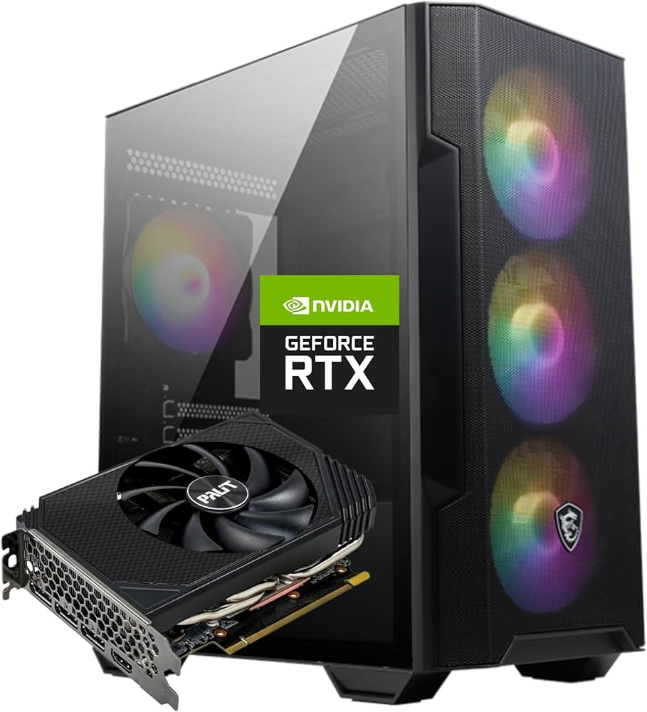 Amazon.co.jp: WaffleMK ゲーミングPC デスクトップPC タワー型 G