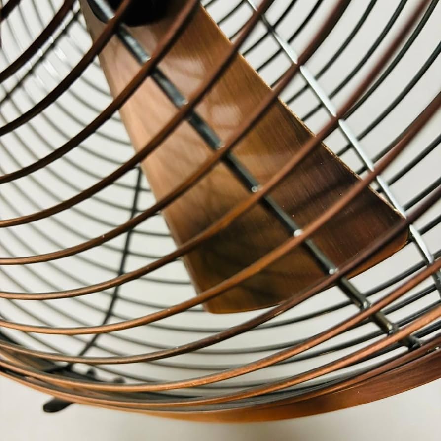 Amazon.co.jp: アンティーク メタル扇風機 コッパーカラー