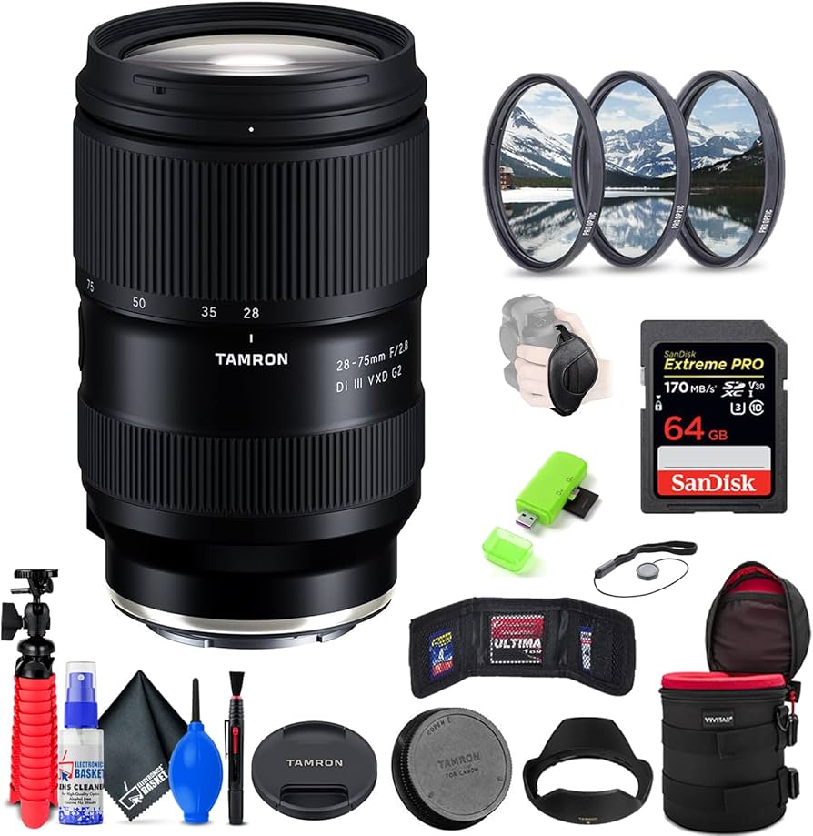 Amazon.com : Tamron 28-75mm f/2.8 Di III VXD G2 Lens for Sony E