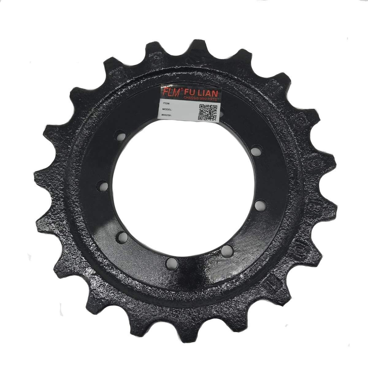 Fit for HITACHI ZX16 Sprocket Excavator Mini Track Undercarriage