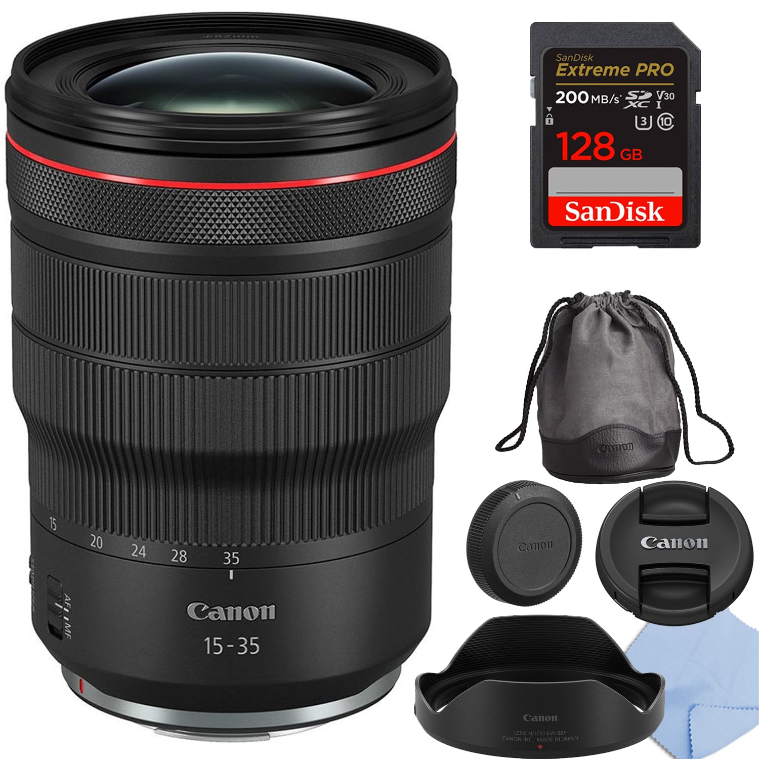 Amazon.com : Canon RF 15-35mm f/2.8 L is USM Wide-Angle Zoom Lens