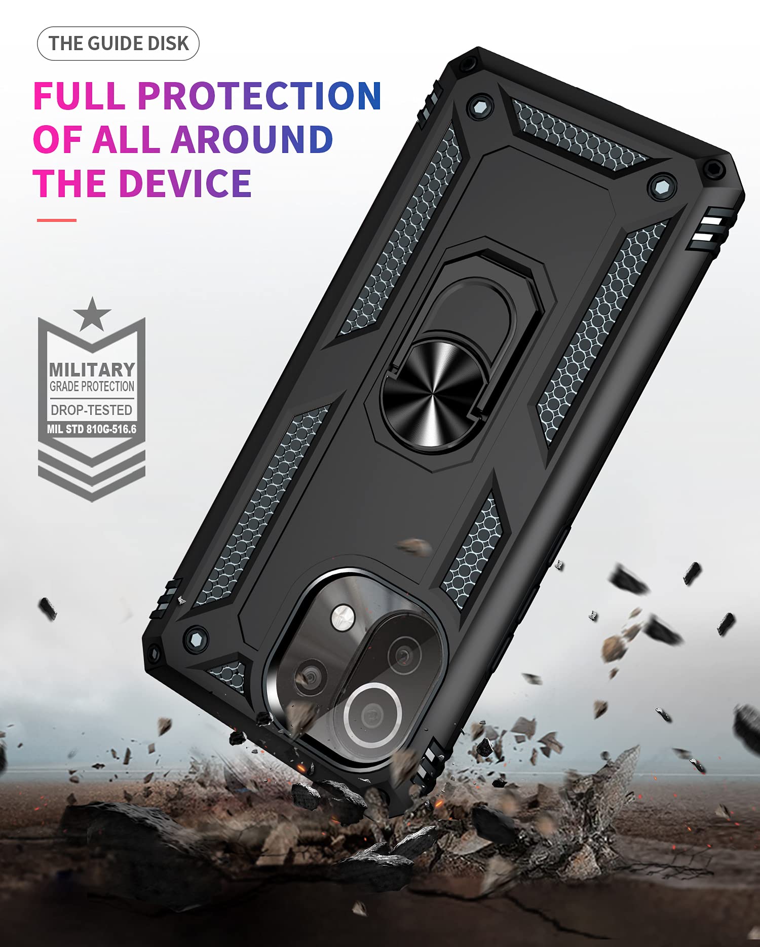 Amazon.com: for Xiaomi Mi 11 lite 5G Case with Screen Protector