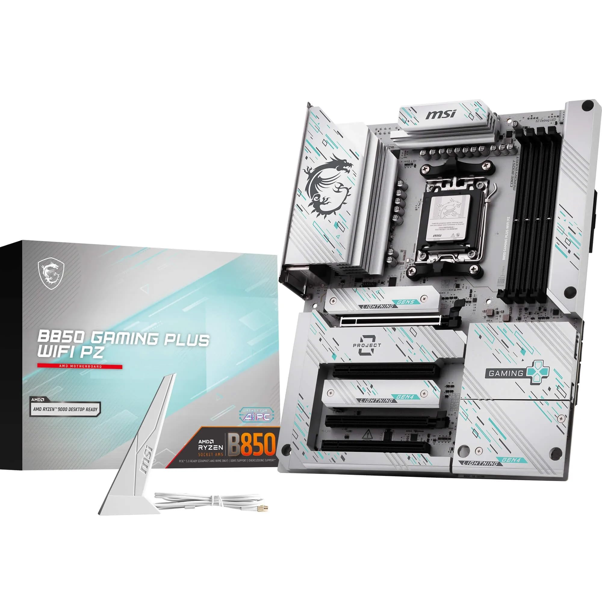 Amazon.com: MSI B850 Gaming Plus WiFi PZ Motherboard, ATX