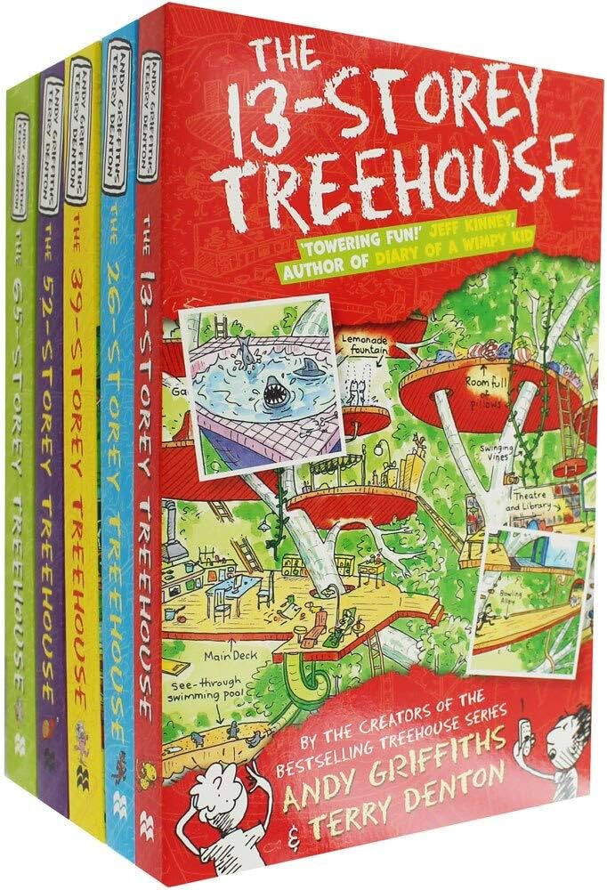 Amazon.co.jp: 13-Storey Treehouse Set : Griffiths, Andy: 洋書
