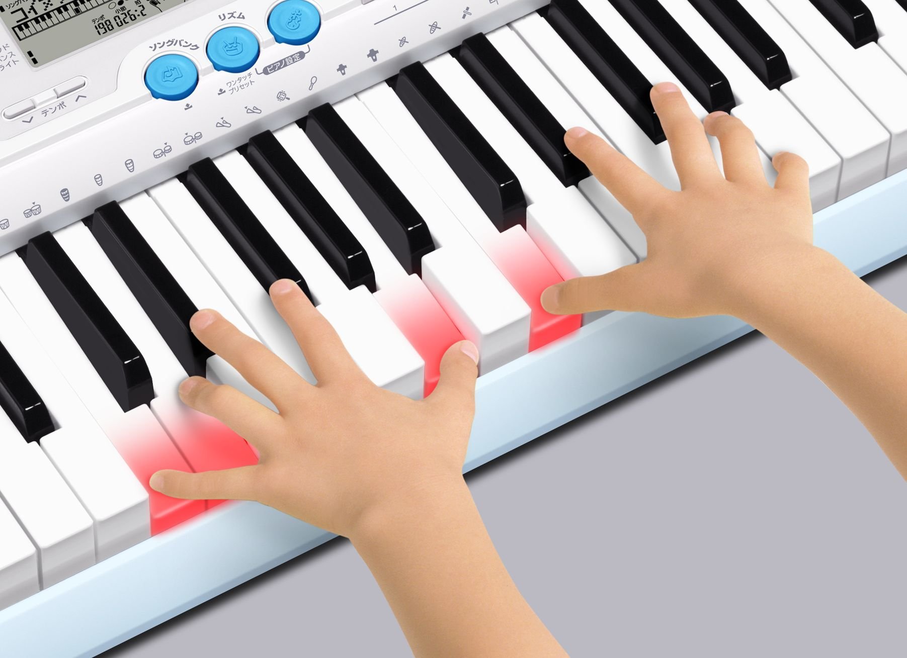 Amazon | CASIO 光ナビゲーションキーボード 61鍵 標準ピアノ形状鍵盤