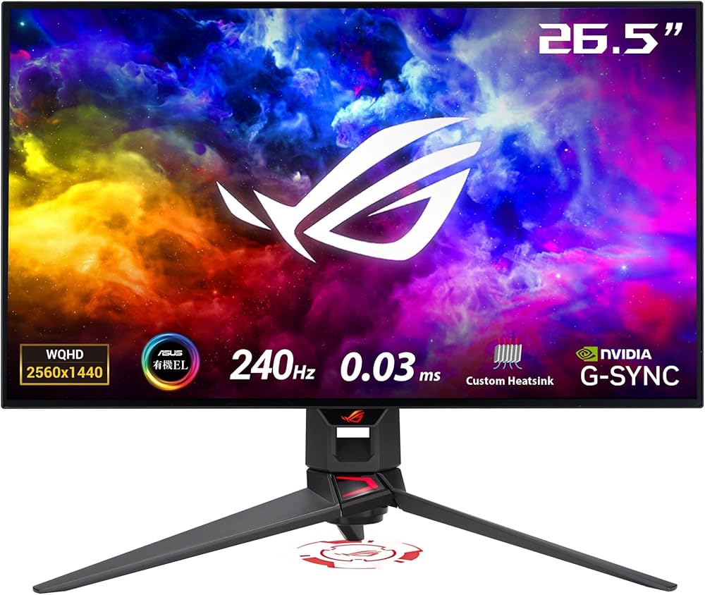 Amazon.co.jp: ASUS 有機EL ゲーミングモニター ROG Swift OLED