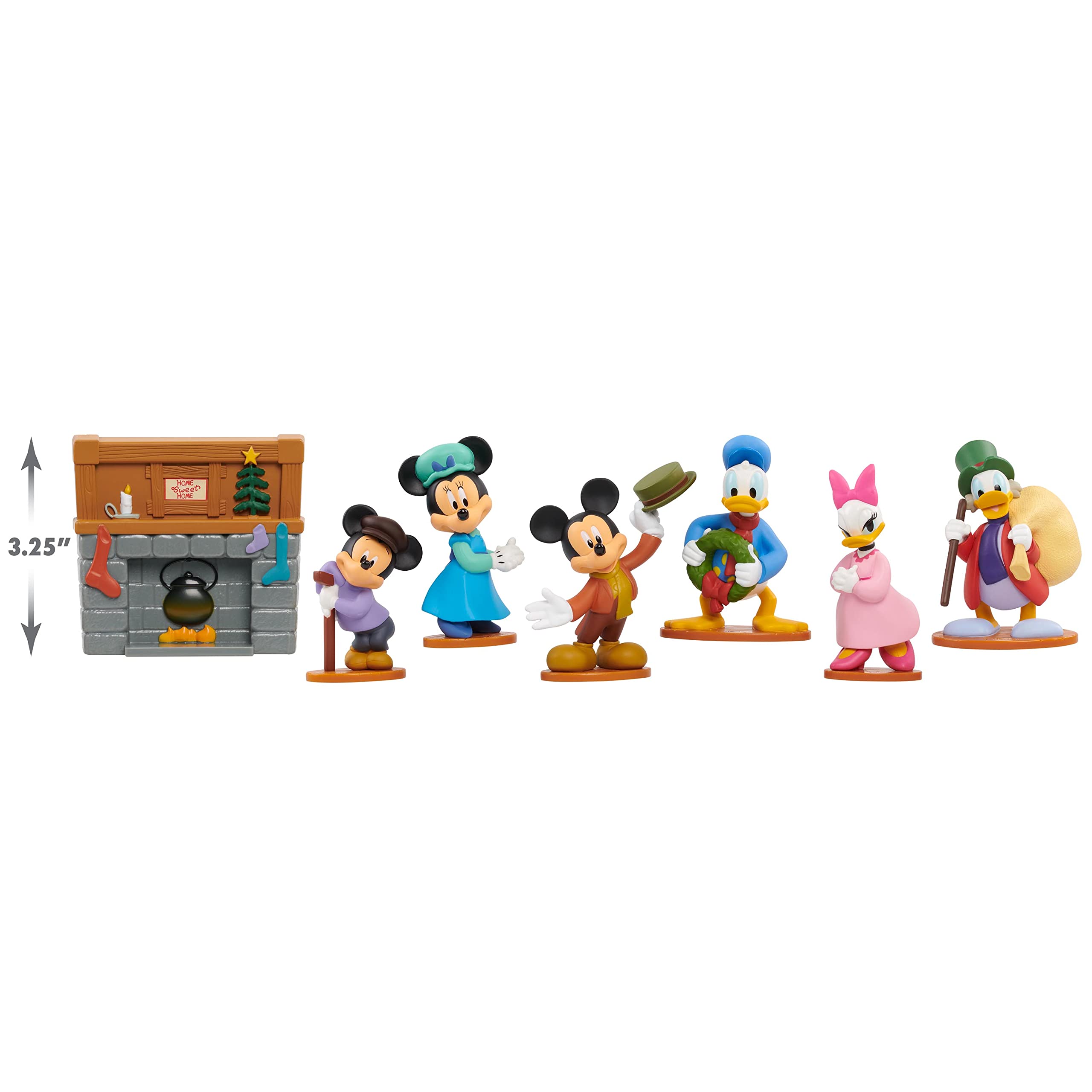 Amazon.com: Disney Holiday Figurine Collector Set, 7 Piece Set