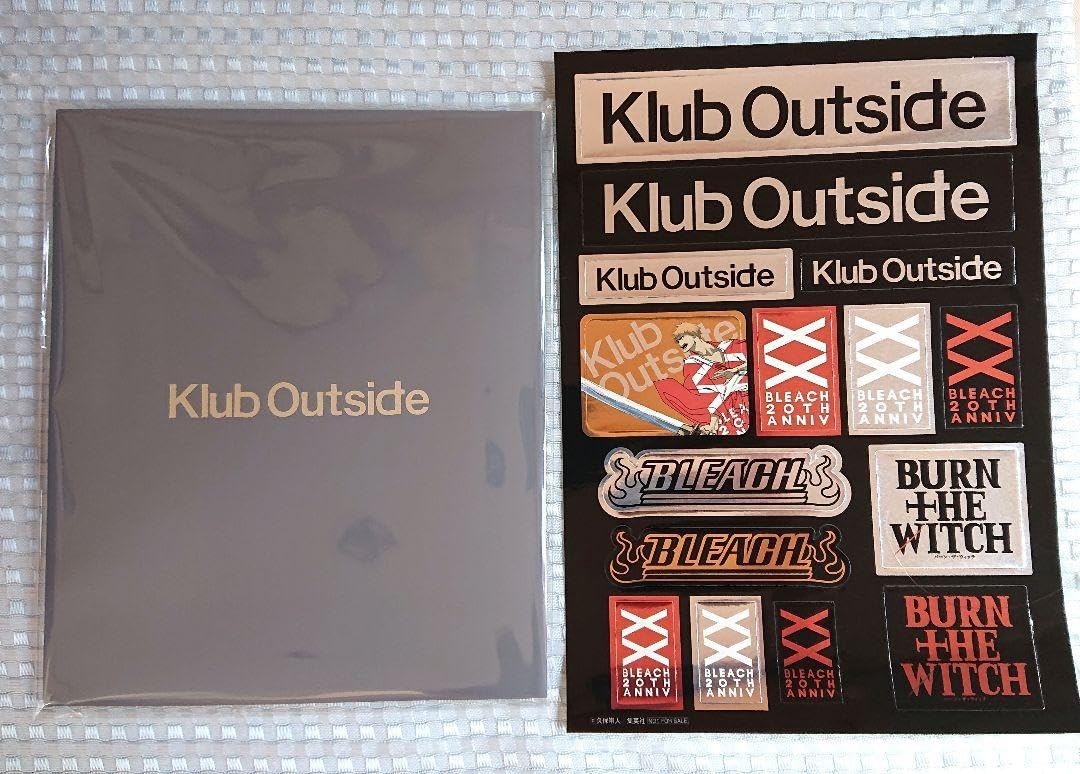 久保帯人 Klub Outside BLEACH 会報誌 4冊セット Klub Outside 会報誌