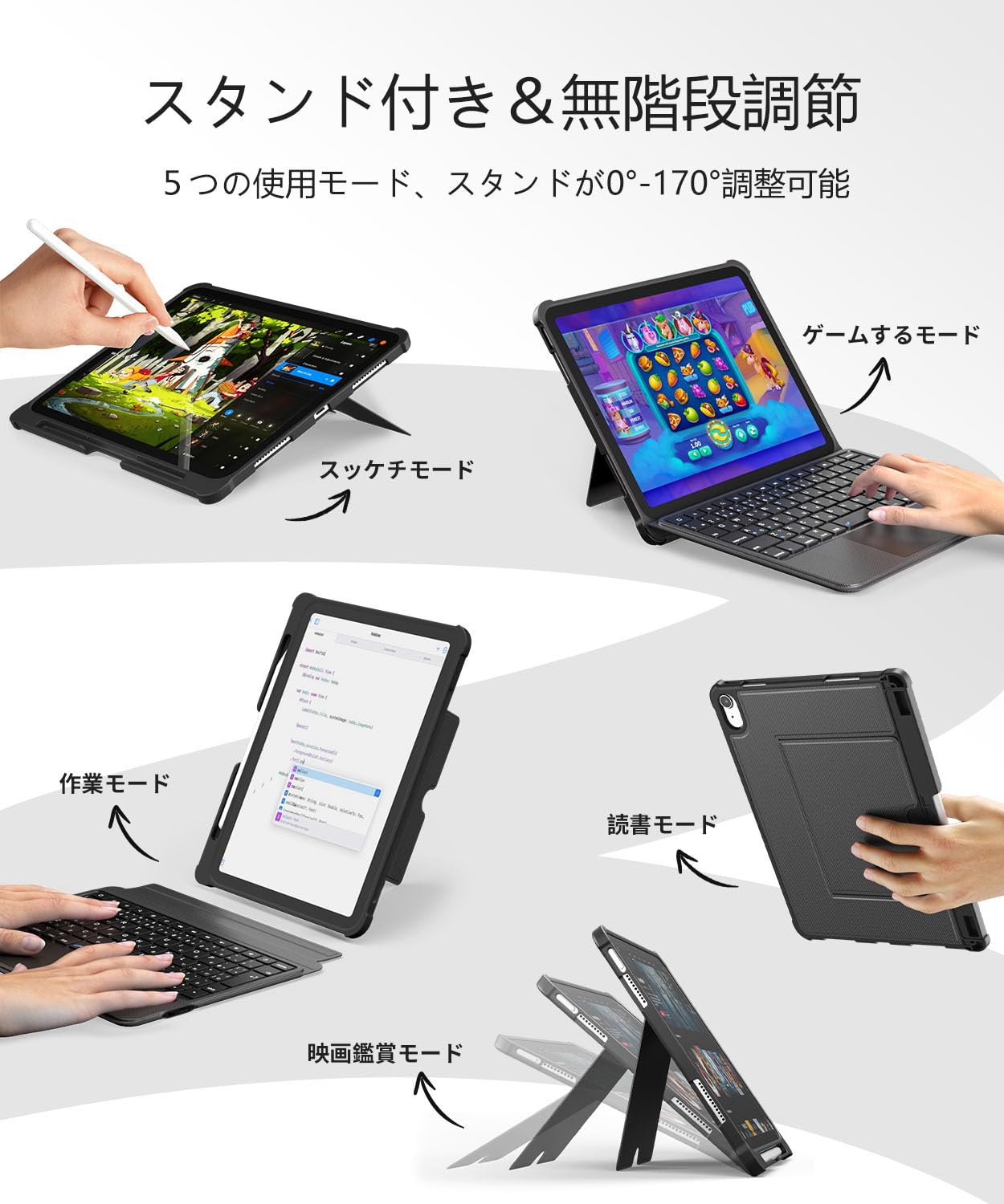 Amazon.co.jp: 【業界初モデル】Omikamo ipad ケース 第9世代