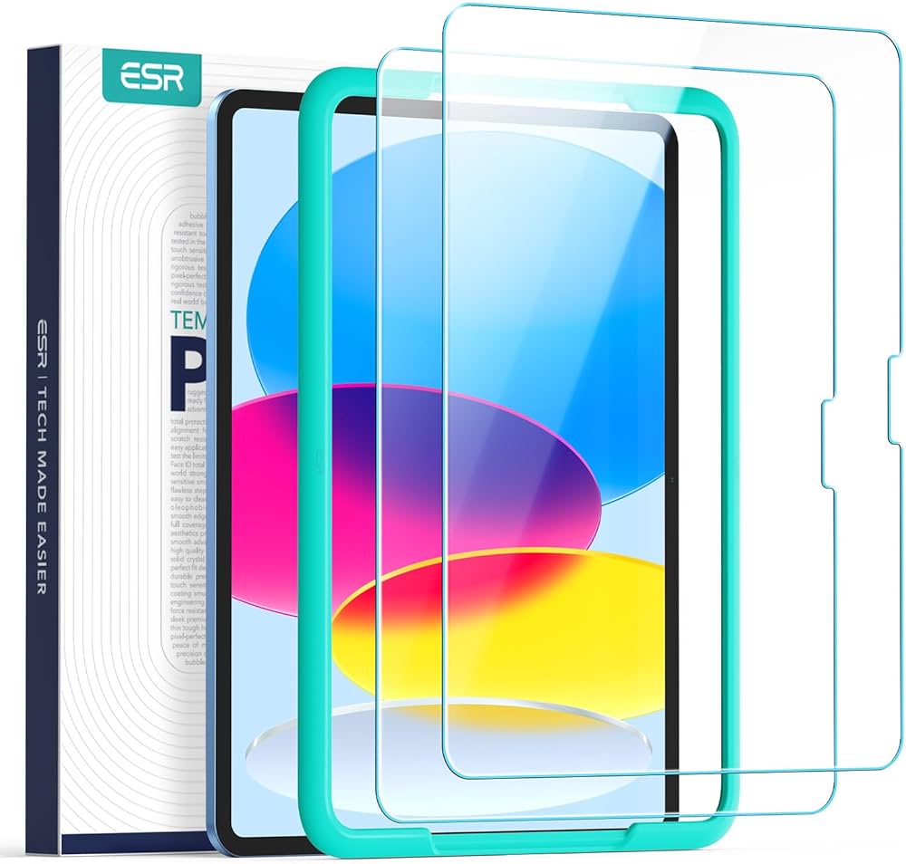 Amazon | ESR 2枚入り iPad 第11/10世代 フィルム A16 (11/10.9インチ