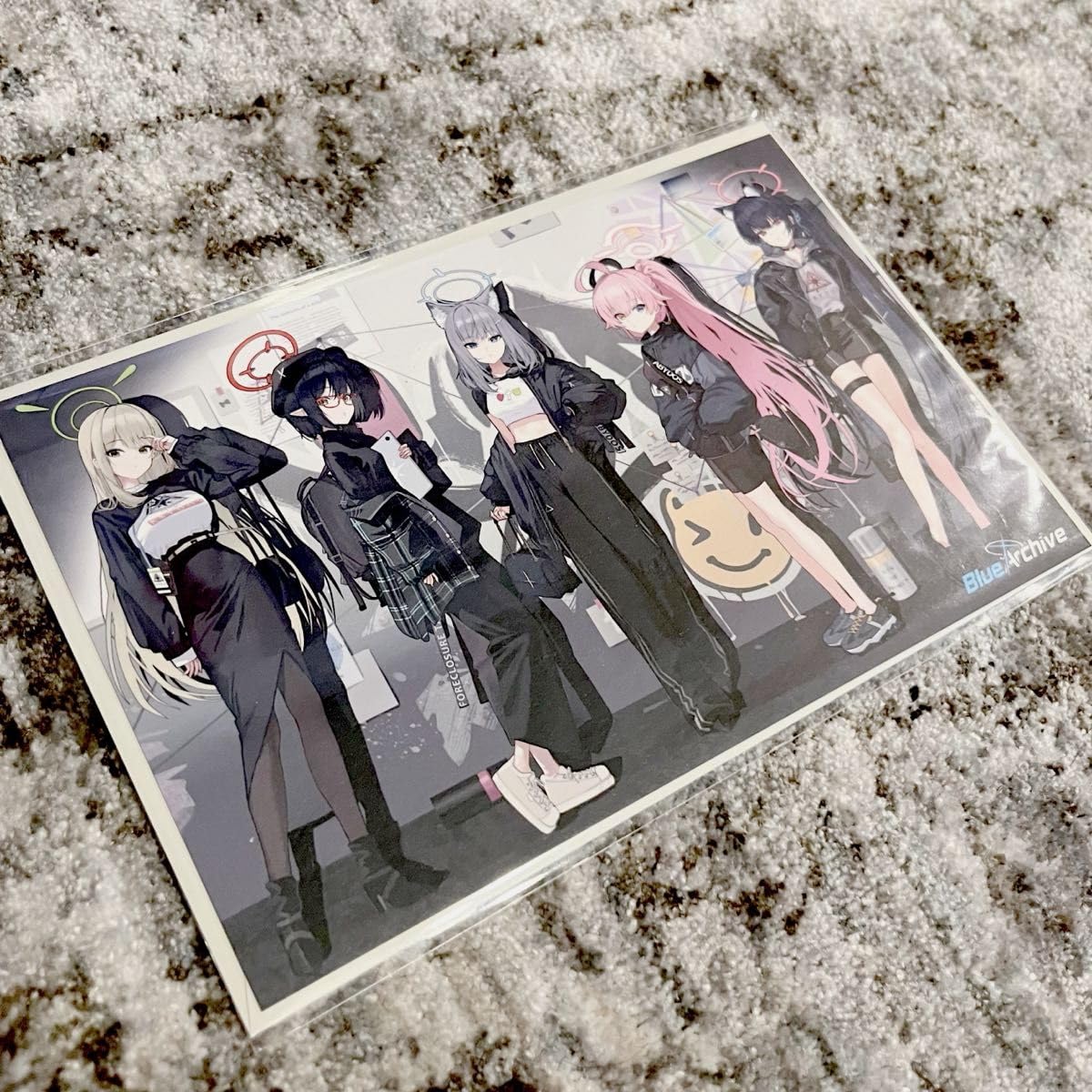 Amazon.co.jp: ブルアカ 韓国限定 peer コラボ ポストカード : おもちゃ