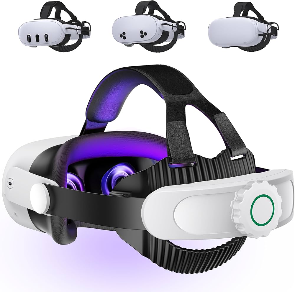 Amazon.com: Head Strap for Quest 3S/ Quest 3/Quest 2, Elite Strap