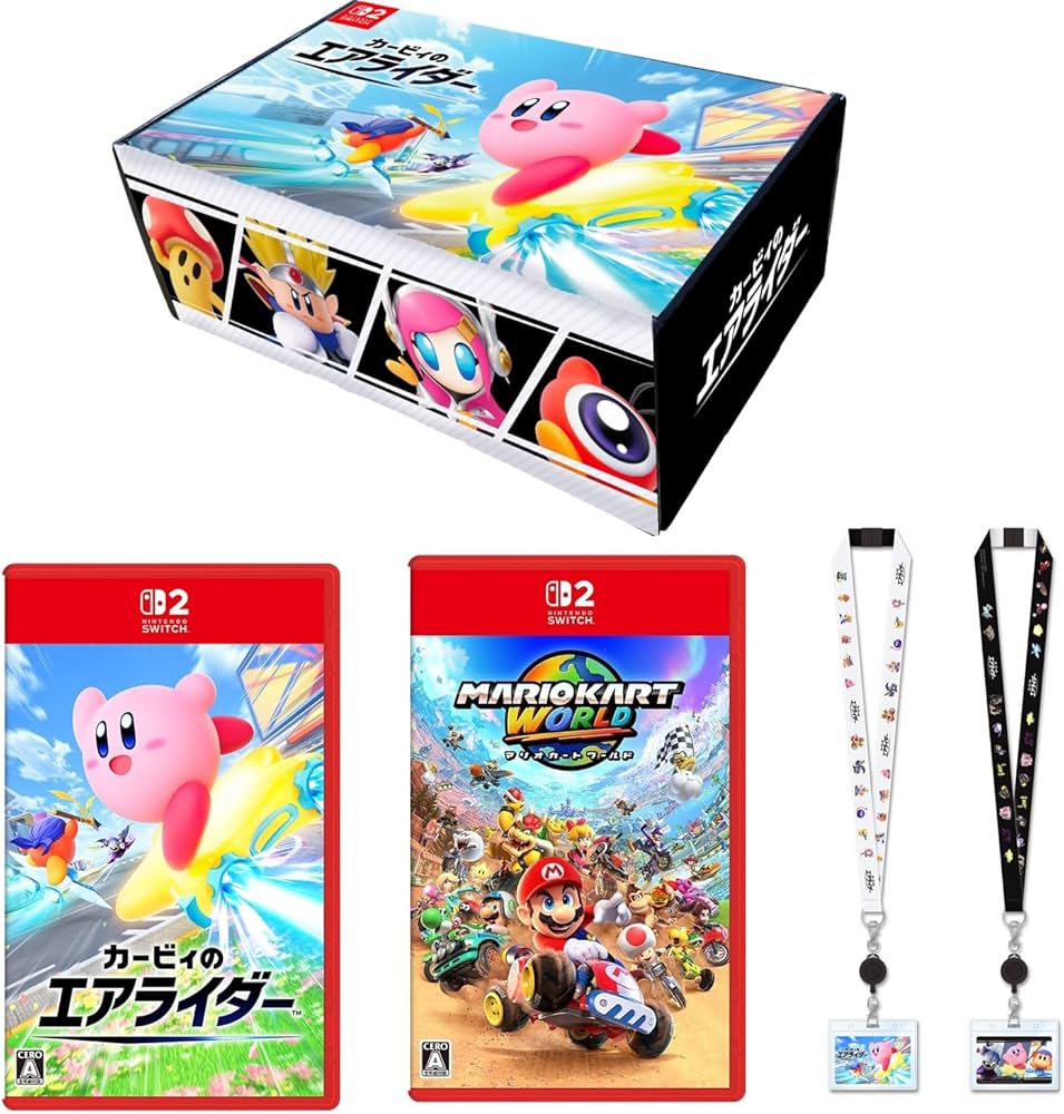 Amazon.co.jp: 【オリジナルデザインBOX入り】カービィのエアライダー