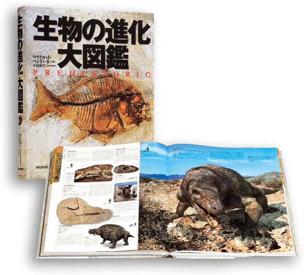 Amazon.co.jp: 生物の進化 大図鑑 : マイケル・J・ベントン 他, 小畠